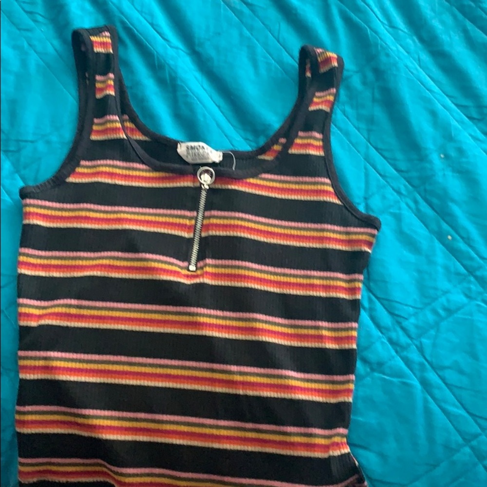 smoke and mirrors cropped top